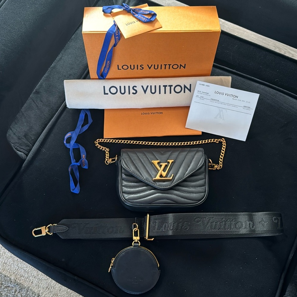 Louis Vuitton New Wave Multi Pochette Quilted Leather